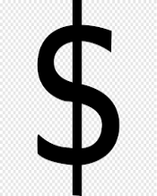 Dollar sign Currency symbol, Dollar s, text, cross png | PNGEgg